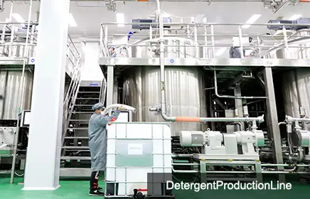 AOGRAND Group factory production line for household chemical and FMCG manufacturing