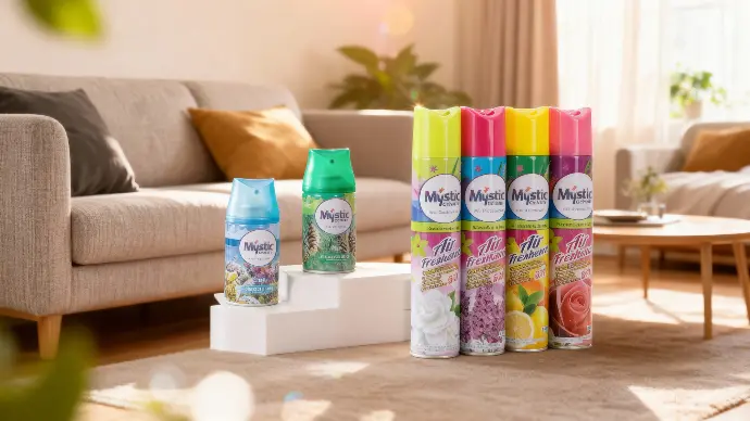 Air freshener products manufactured by AOGRAND Group for private label and bulk supply
