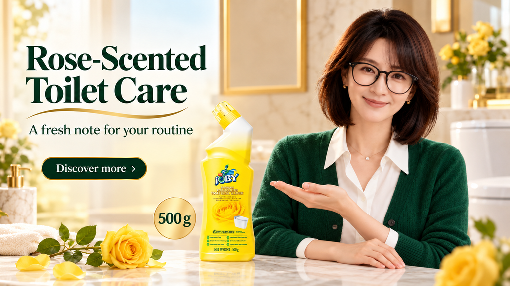 Rose Toilet Cleaner — Banner 500g