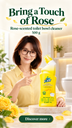 Rose Toilet Cleaner — Story 500g