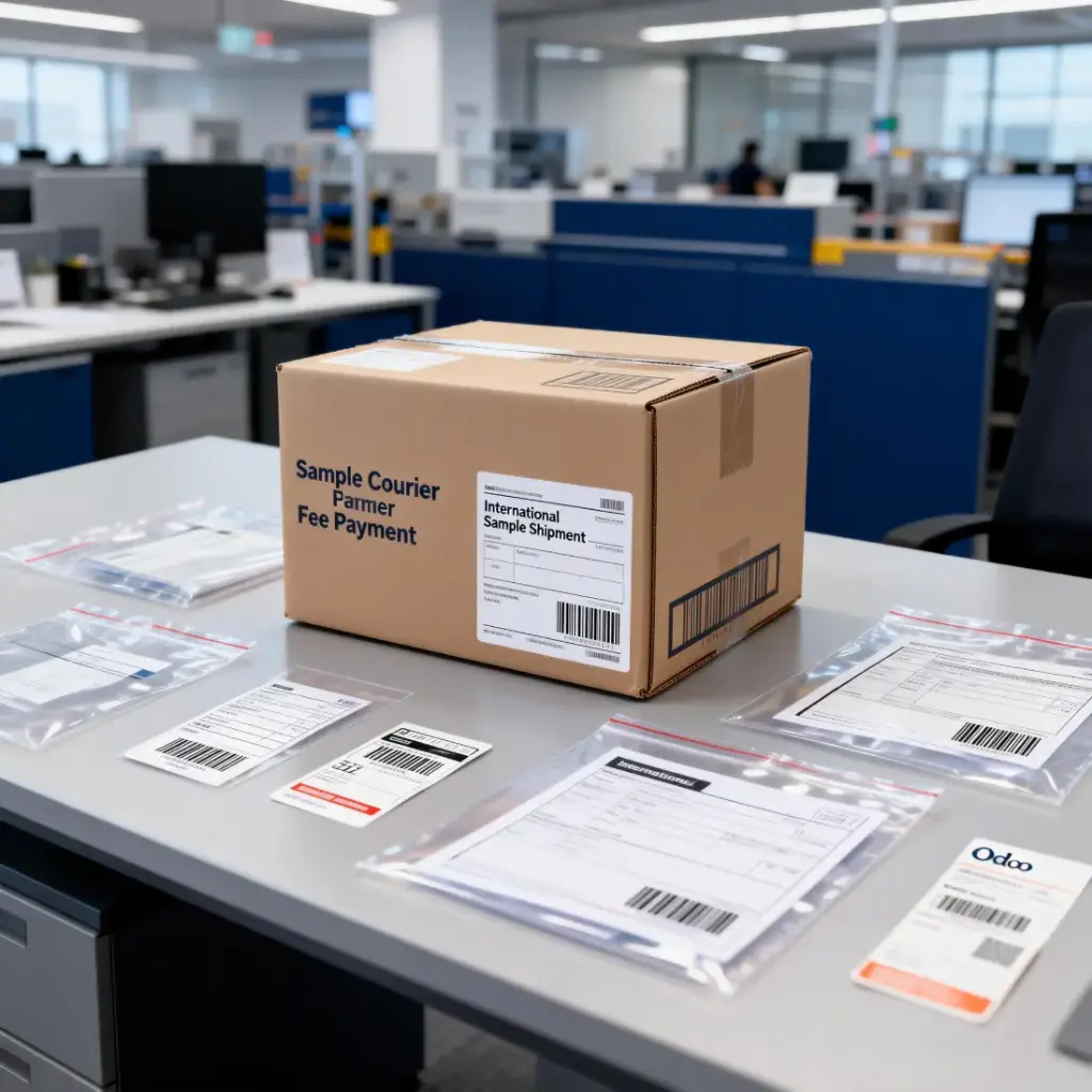 Sample Courier Fee Payment