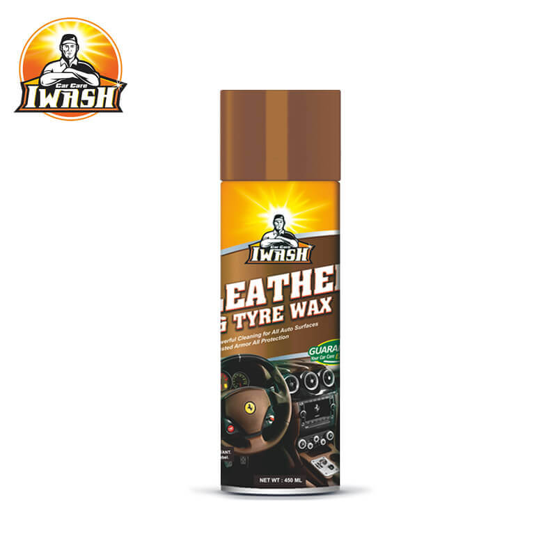 IWASH · Car Care · Dual-purpose formula for leather an · 450ML