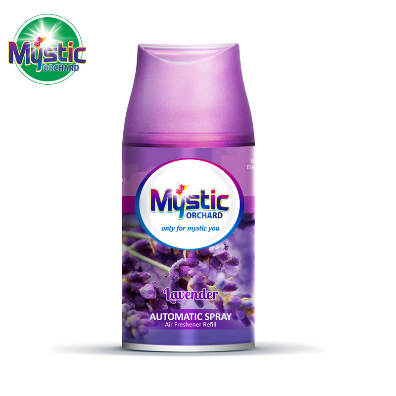 Mystic Orchard · Air Freshener · Long-lasting lavender fragrance for · Rose
