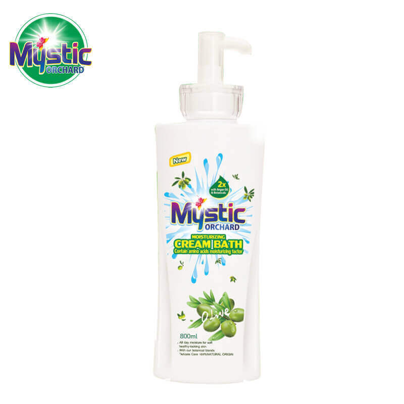 Mystic Orchard · Shower Cream · Enriched with amino acids and moist · 1.G