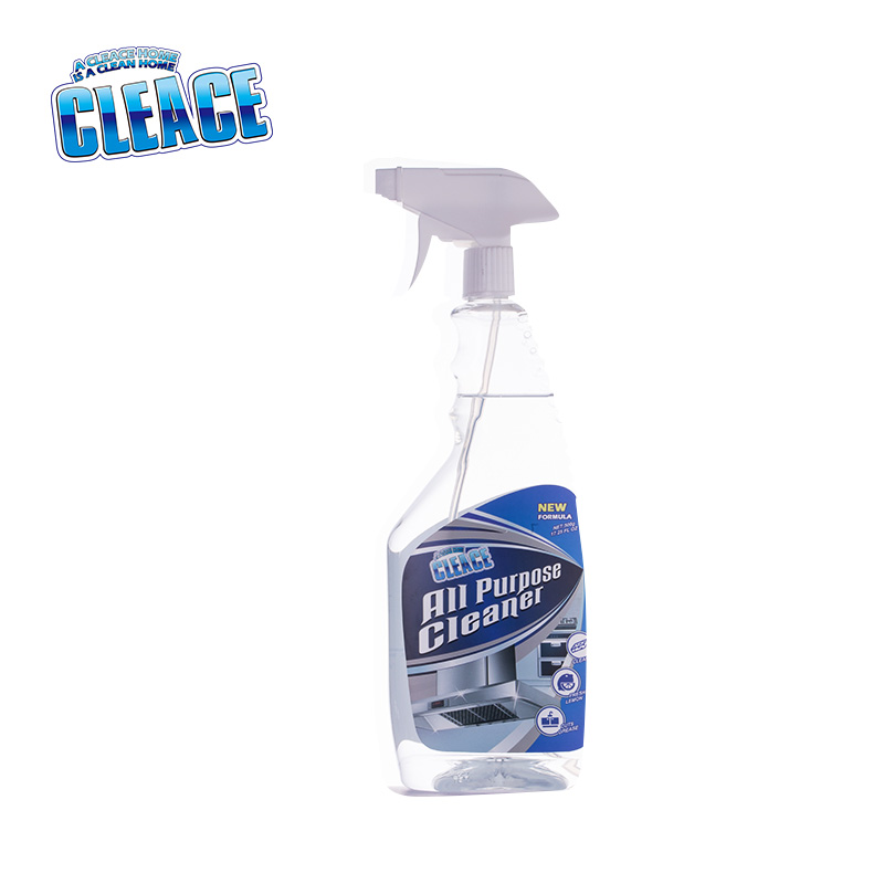 CLEACE · Household Cleaner · Powerful cleaning action for grease · Lemon