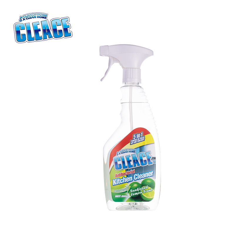 CLEACE · Antibacterial Kitchen Cleaner · lemon
