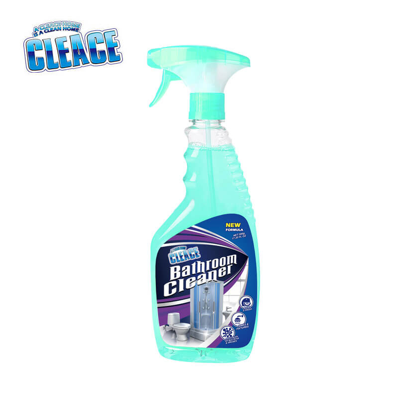 CLEACE · Household Cleaner · Effective cleaning power for bathro · Lemon