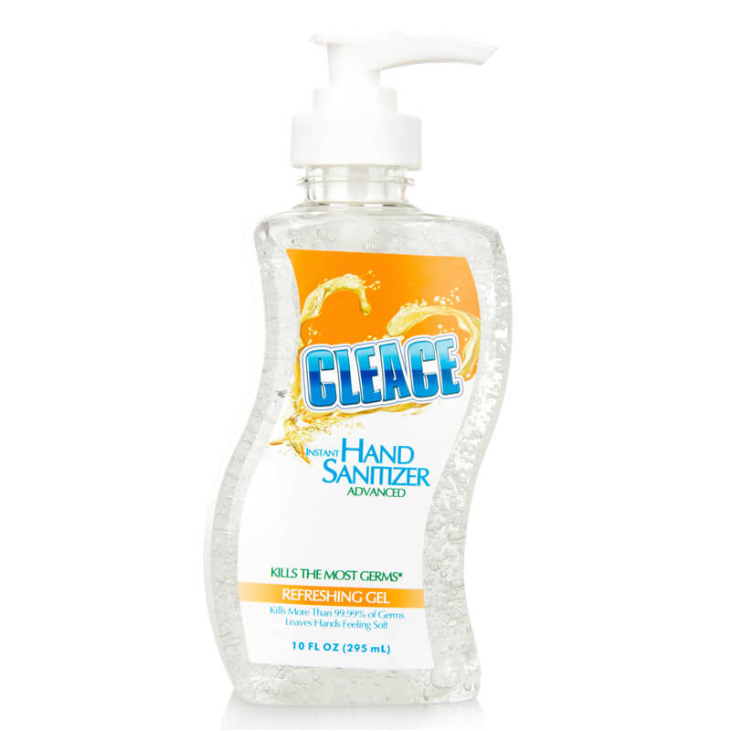 CLEACE · Hand Wash · Kills 99.9% of germs and bacteria – · Ocean · 2.L
