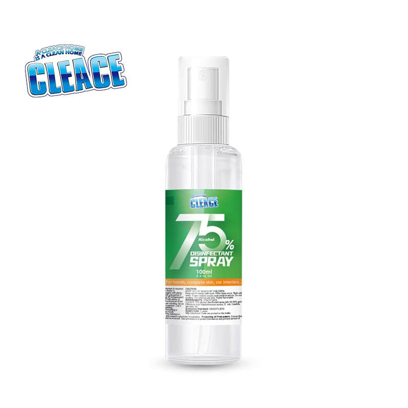 CLEACE - Disinfectant Spray - 75% Alcohol - Bulk