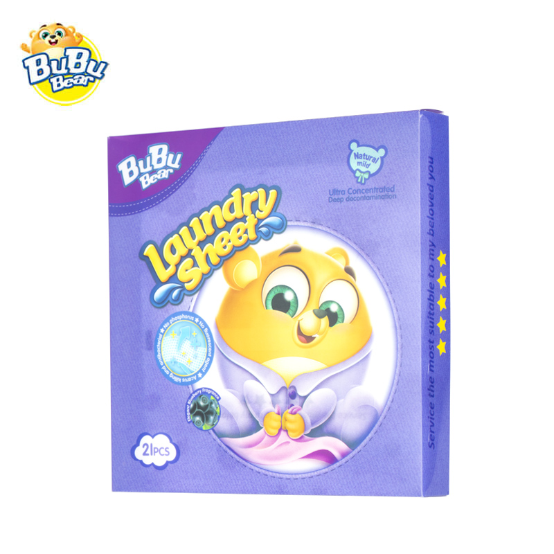 [BUBU-PRO-231] bubu bear - Laundry Sheet - Natural Mild - Bulk