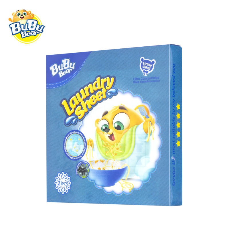[BUBU-PRO-232] bubu bear - Laundry Sheet - Strong Clean - Bulk