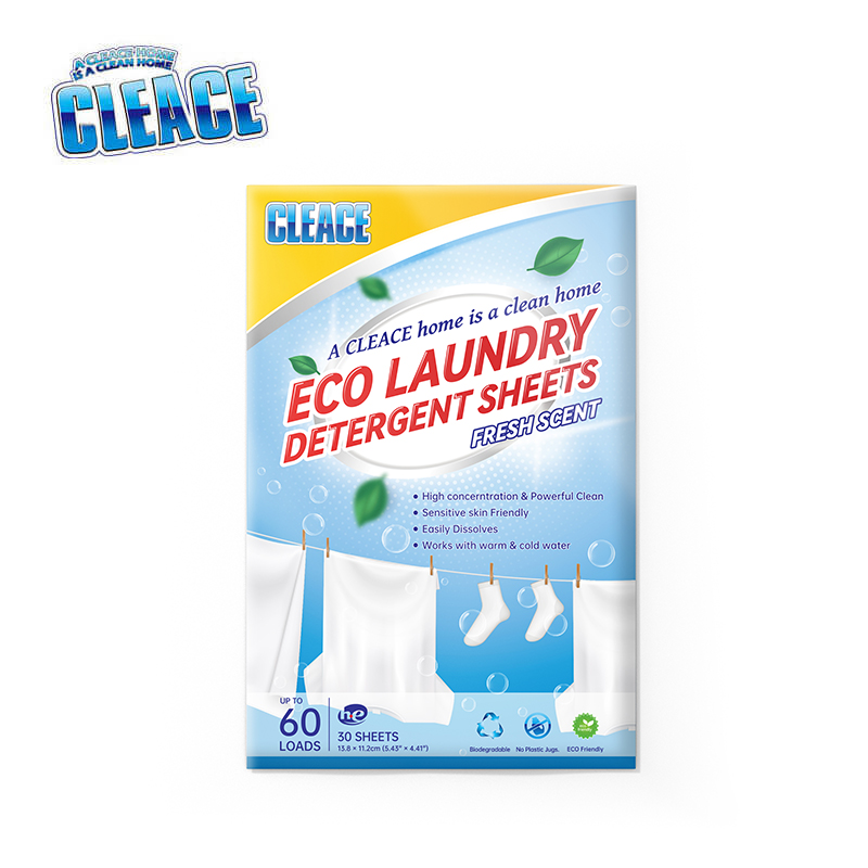 Eco Laundry Detegent Sheets CLEACE™️ 30sheets