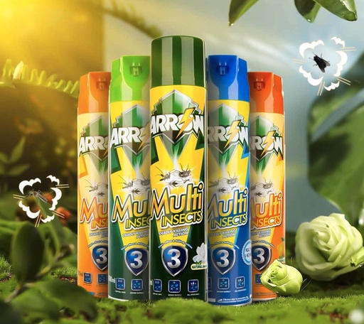 Insecticide Spray Multi-Insects Lemon/Jasmine  ARROW 400ml